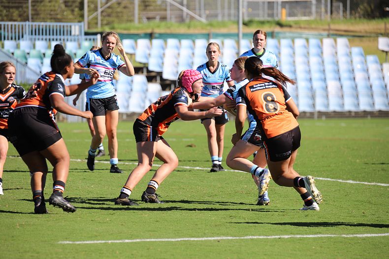 2021 Tarsha Gale Cup Rnd 8 Sharks v WestsTigers