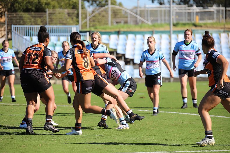 2021 Tarsha Gale Cup Rnd 8 Sharks v WestsTigers