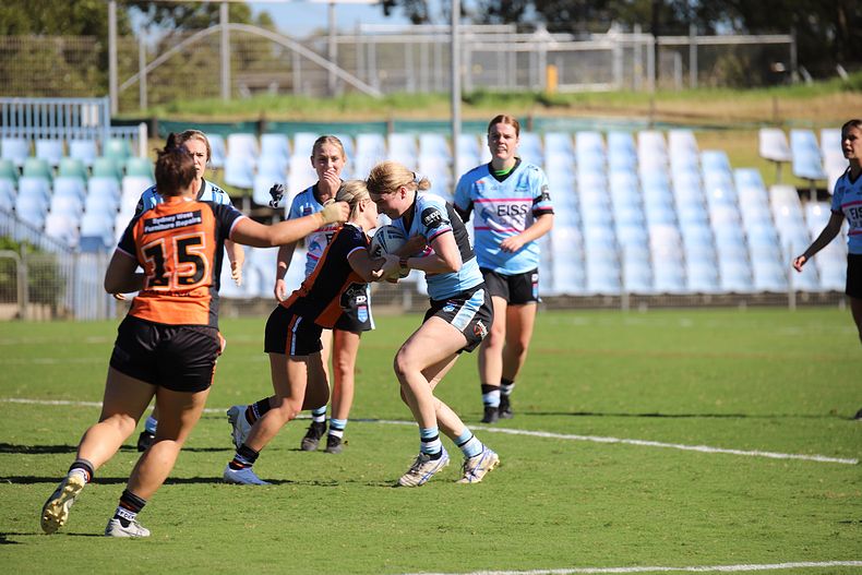 2021 Tarsha Gale Cup Rnd 8 Sharks v WestsTigers