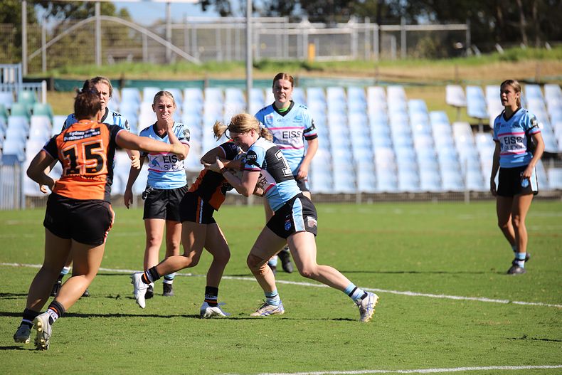 2021 Tarsha Gale Cup Rnd 8 Sharks v WestsTigers