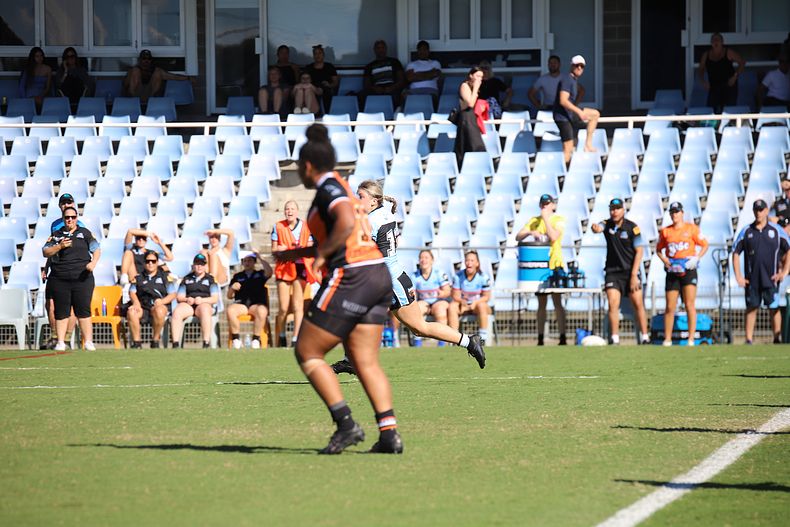 2021 Tarsha Gale Cup Rnd 8 Sharks v WestsTigers