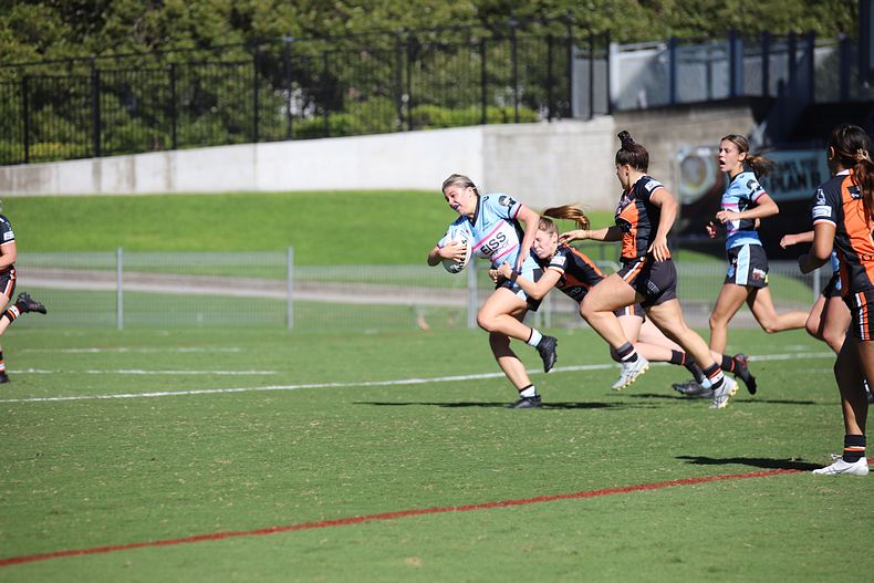 2021 Tarsha Gale Cup Rnd 8 Sharks v WestsTigers