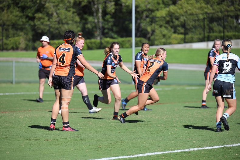 2021 Tarsha Gale Cup Rnd 8 Sharks v WestsTigers