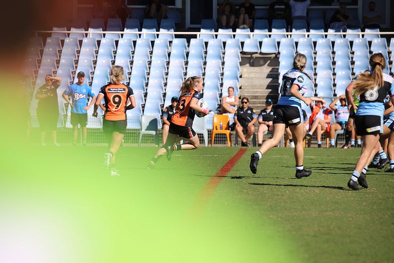 2021 Tarsha Gale Cup Rnd 8 Sharks v WestsTigers