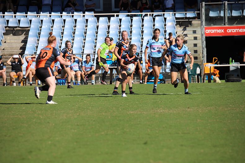 2021 Tarsha Gale Cup Rnd 8 Sharks v WestsTigers