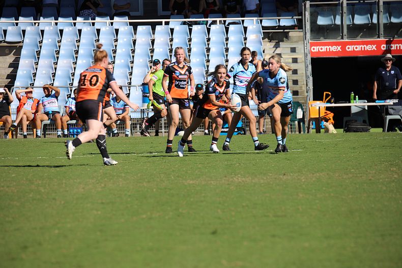 2021 Tarsha Gale Cup Rnd 8 Sharks v WestsTigers