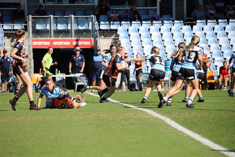 2021 Tarsha Gale Cup Rnd 8 Sharks v WestsTigers