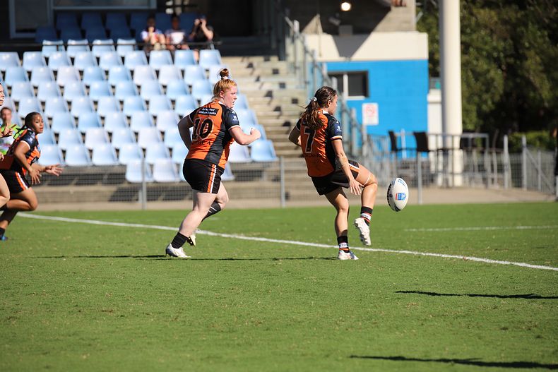 2021 Tarsha Gale Cup Rnd 8 Sharks v WestsTigers