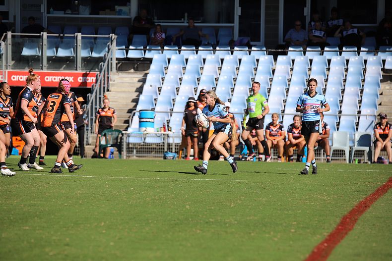 2021 Tarsha Gale Cup Rnd 8 Sharks v WestsTigers