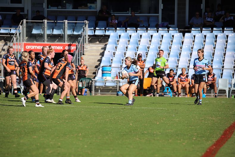 2021 Tarsha Gale Cup Rnd 8 Sharks v WestsTigers