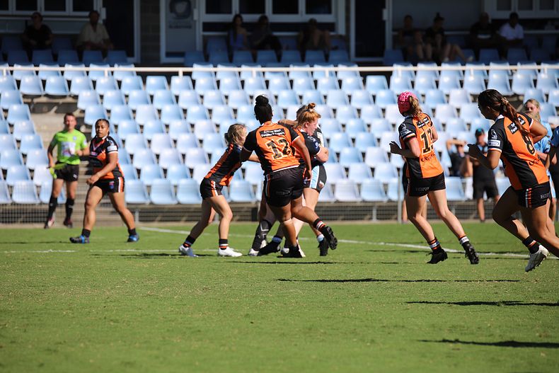 2021 Tarsha Gale Cup Rnd 8 Sharks v WestsTigers