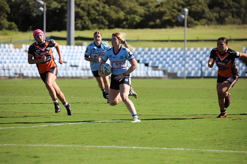 2021 Tarsha Gale Cup Rnd 8 Sharks v WestsTigers