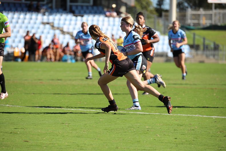 2021 Tarsha Gale Cup Rnd 8 Sharks v WestsTigers