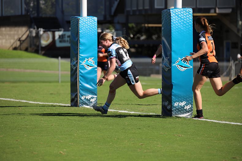2021 Tarsha Gale Cup Rnd 8 Sharks v WestsTigers