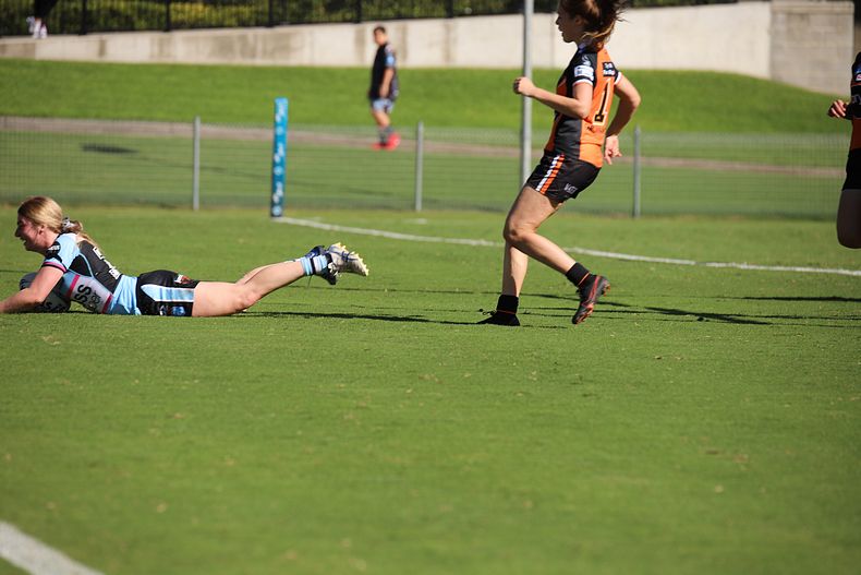2021 Tarsha Gale Cup Rnd 8 Sharks v WestsTigers