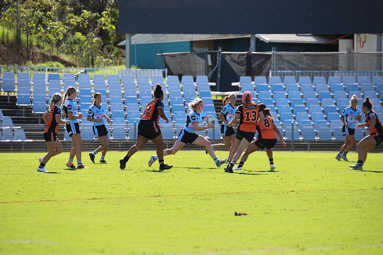 2021 Tarsha Gale Cup Rnd 8 Sharks v WestsTigers