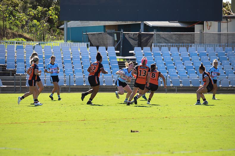 2021 Tarsha Gale Cup Rnd 8 Sharks v WestsTigers