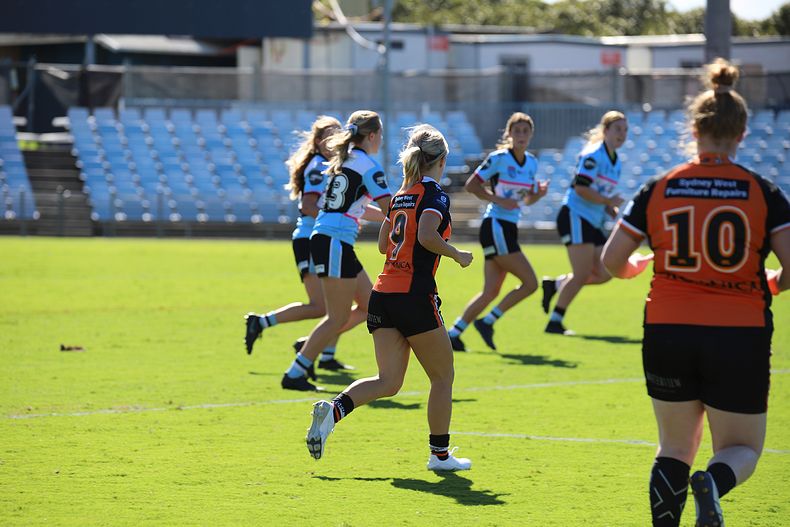 2021 Tarsha Gale Cup Rnd 8 Sharks v WestsTigers