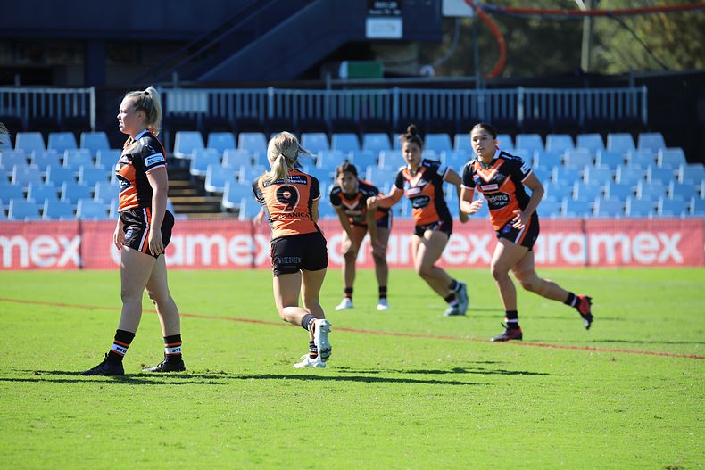 2021 Tarsha Gale Cup Rnd 8 Sharks v WestsTigers