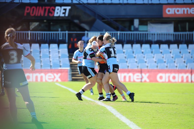 2021 Tarsha Gale Cup Rnd 8 Sharks v WestsTigers