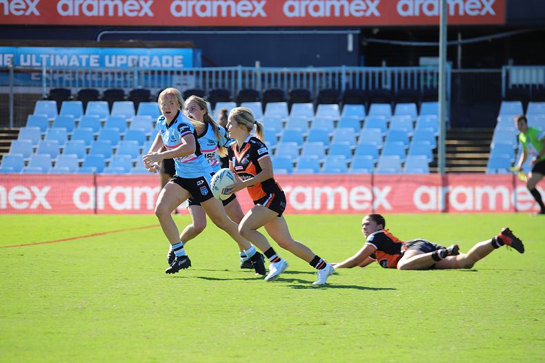 2021 Tarsha Gale Cup Rnd 8 Sharks v WestsTigers