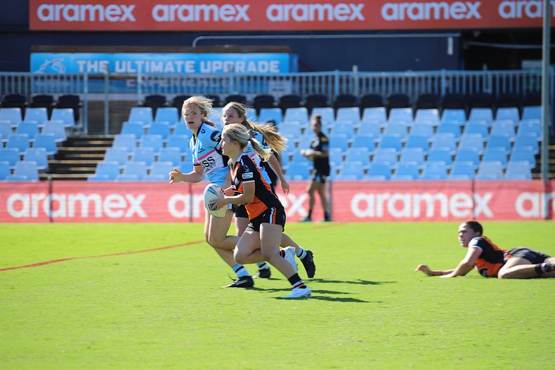 2021 Tarsha Gale Cup Rnd 8 Sharks v WestsTigers