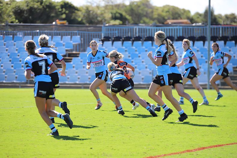 2021 Tarsha Gale Cup Rnd 8 Sharks v WestsTigers