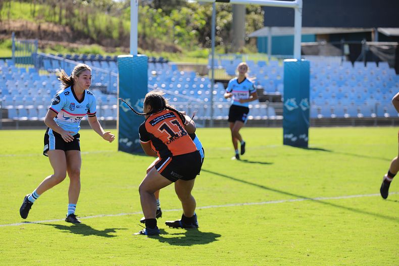 2021 Tarsha Gale Cup Rnd 8 Sharks v WestsTigers