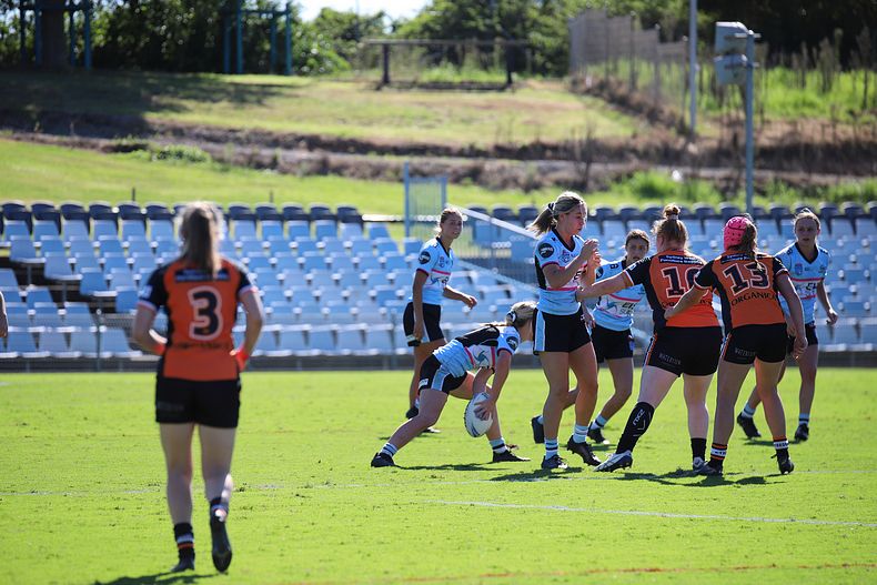 2021 Tarsha Gale Cup Rnd 8 Sharks v WestsTigers