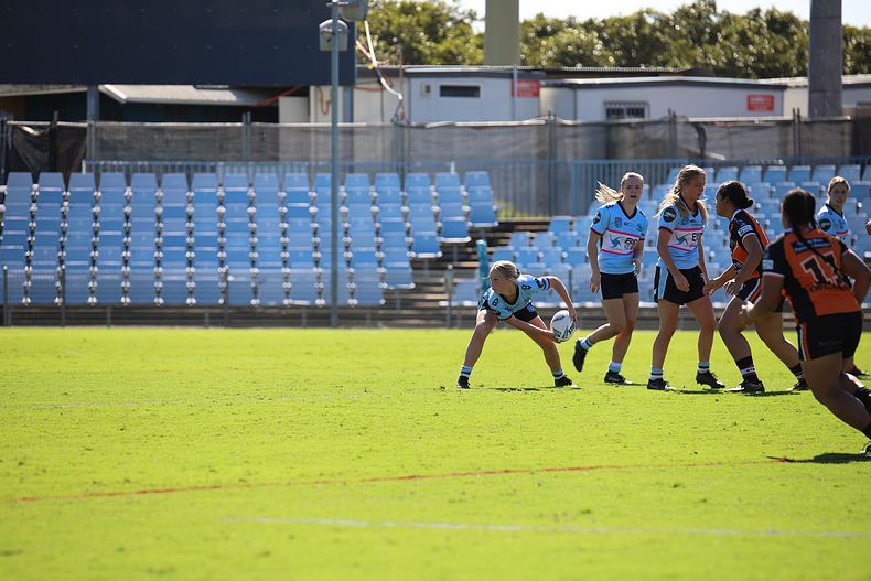 2021 Tarsha Gale Cup Rnd 8 Sharks v WestsTigers