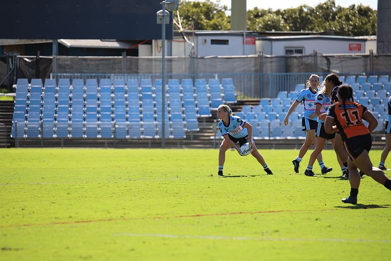 2021 Tarsha Gale Cup Rnd 8 Sharks v WestsTigers
