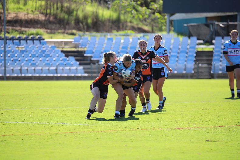 2021 Tarsha Gale Cup Rnd 8 Sharks v WestsTigers