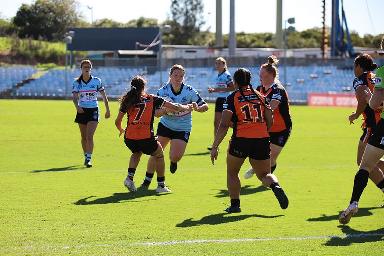 2021 Tarsha Gale Cup Rnd 8 Sharks v WestsTigers