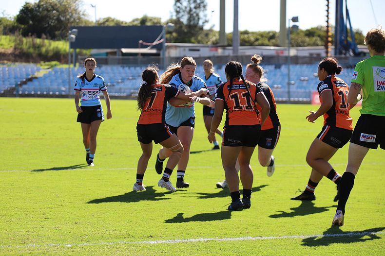 2021 Tarsha Gale Cup Rnd 8 Sharks v WestsTigers