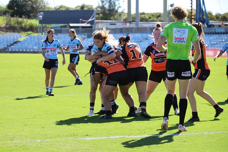 2021 Tarsha Gale Cup Rnd 8 Sharks v WestsTigers