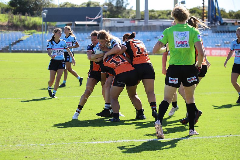 2021 Tarsha Gale Cup Rnd 8 Sharks v WestsTigers