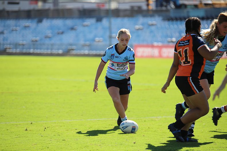 2021 Tarsha Gale Cup Rnd 8 Sharks v WestsTigers