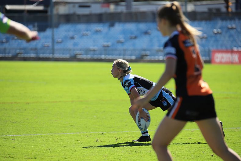 2021 Tarsha Gale Cup Rnd 8 Sharks v WestsTigers