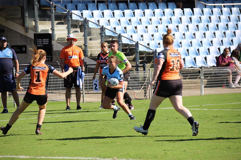 2021 Tarsha Gale Cup Rnd 8 Sharks v WestsTigers