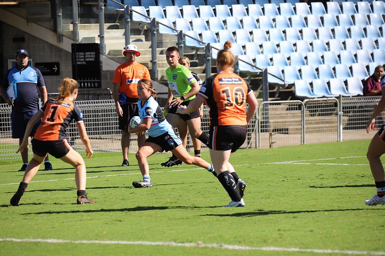 2021 Tarsha Gale Cup Rnd 8 Sharks v WestsTigers