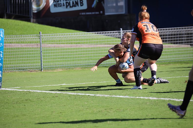 2021 Tarsha Gale Cup Rnd 8 Sharks v WestsTigers
