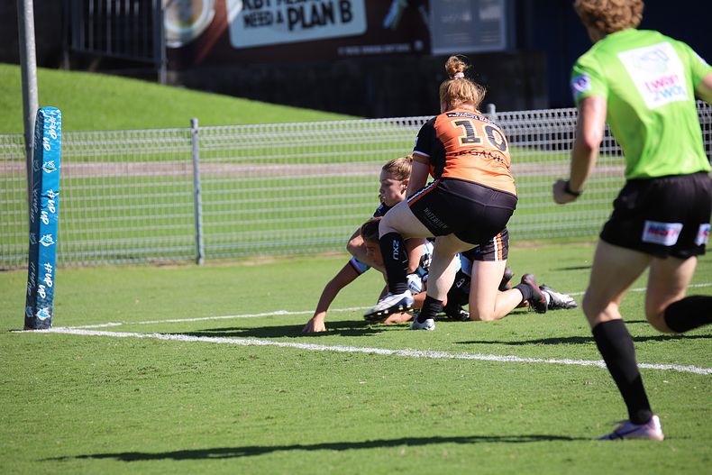 2021 Tarsha Gale Cup Rnd 8 Sharks v WestsTigers