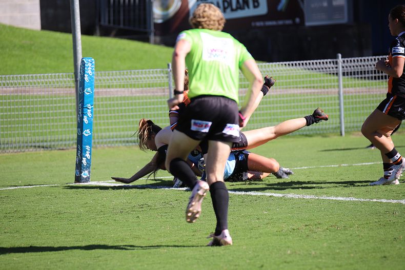 2021 Tarsha Gale Cup Rnd 8 Sharks v WestsTigers