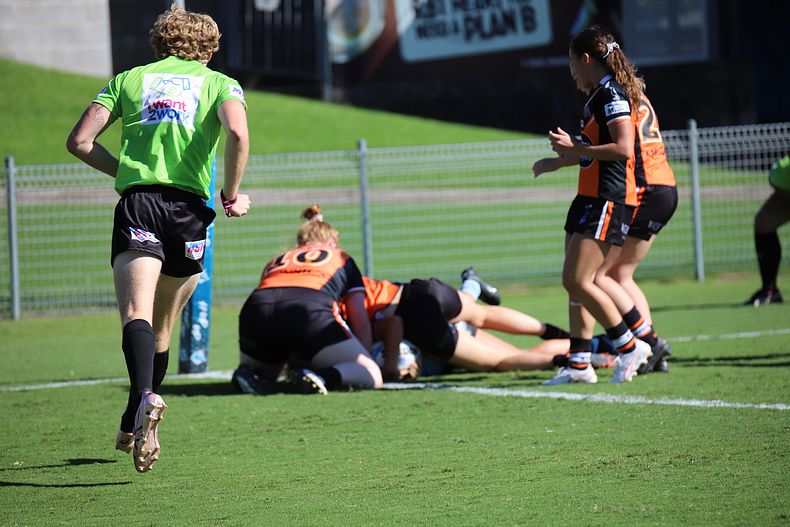 2021 Tarsha Gale Cup Rnd 8 Sharks v WestsTigers