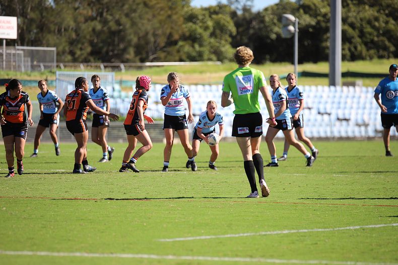 2021 Tarsha Gale Cup Rnd 8 Sharks v WestsTigers