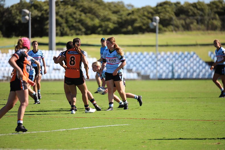 2021 Tarsha Gale Cup Rnd 8 Sharks v WestsTigers