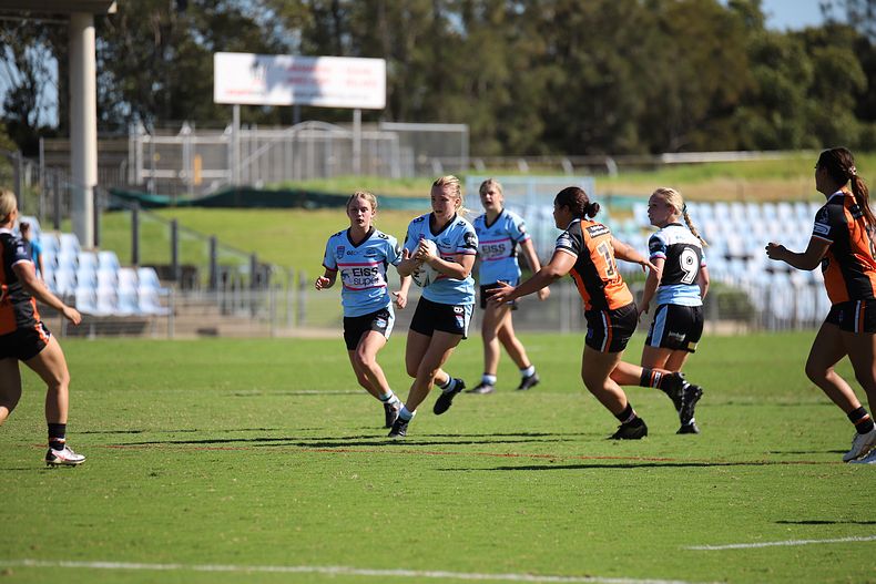 2021 Tarsha Gale Cup Rnd 8 Sharks v WestsTigers