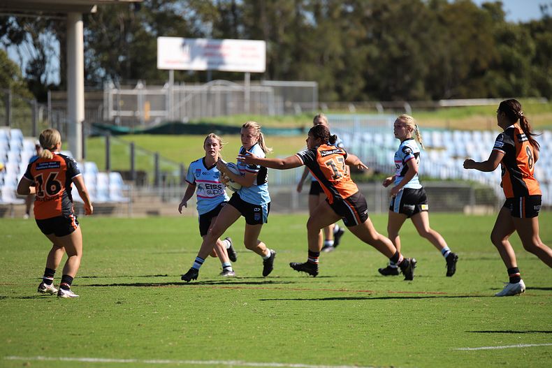 2021 Tarsha Gale Cup Rnd 8 Sharks v WestsTigers
