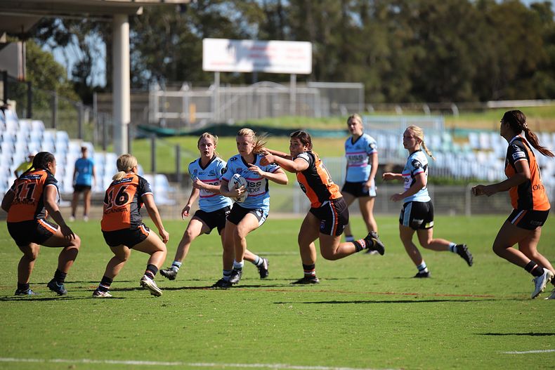 2021 Tarsha Gale Cup Rnd 8 Sharks v WestsTigers