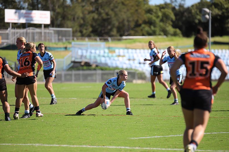 2021 Tarsha Gale Cup Rnd 8 Sharks v WestsTigers